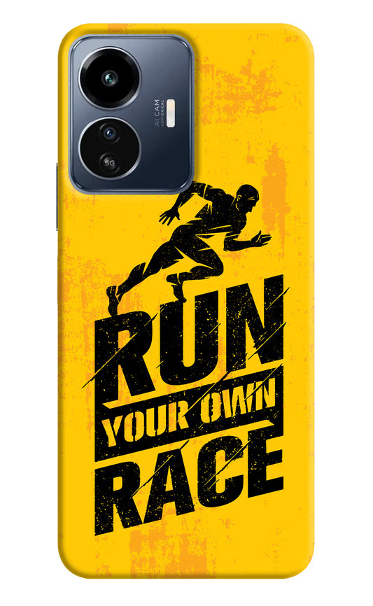 Run Your Own Race IQOO Z6 Lite 5G Back Cover