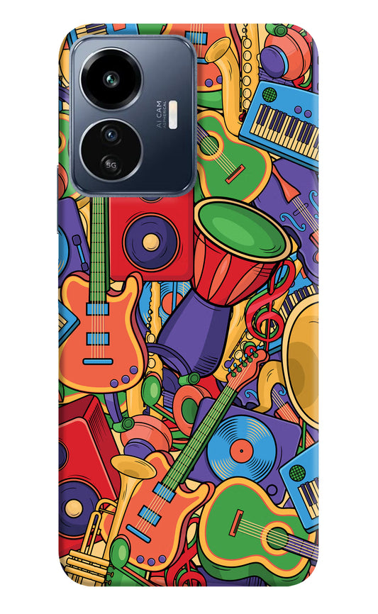Music Instrument Doodle IQOO Z6 Lite 5G Back Cover