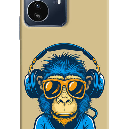 Monkey Headphone IQOO Z6 Lite 5G Back Cover