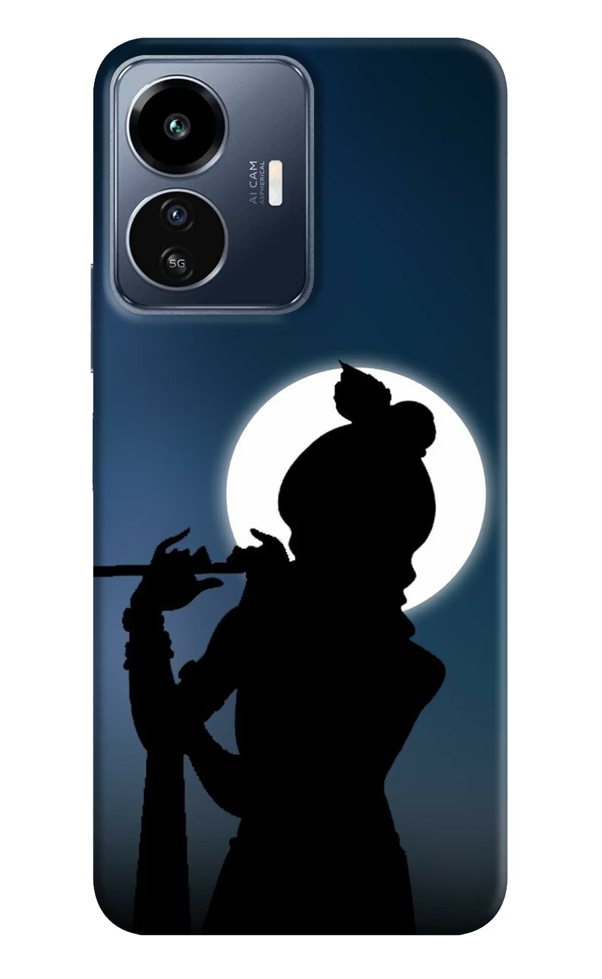 Shri Krishna Silhouette IQOO Z6 Lite 5G Back Cover