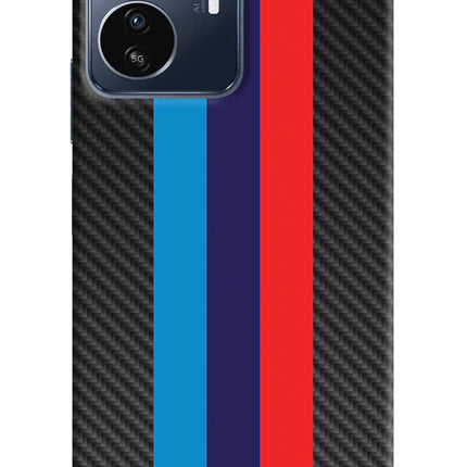 BMW Stripes Pattern IQOO Z6 Lite 5G Back Cover