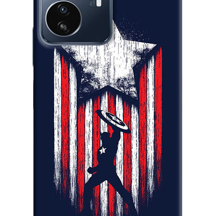 Captain America Marvel Art IQOO Z6 Lite 5G Back Cover