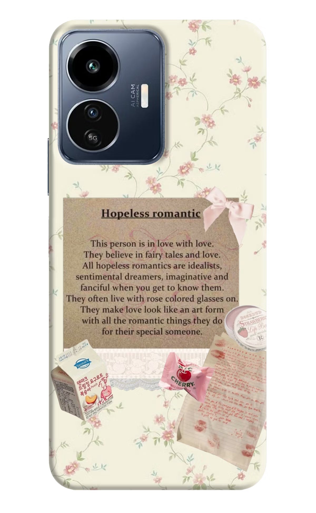 Hopeless Romantic IQOO Z6 Lite 5G Back Cover