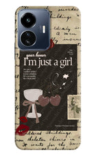 I am just a girl IQOO Z6 Lite 5G Back Cover