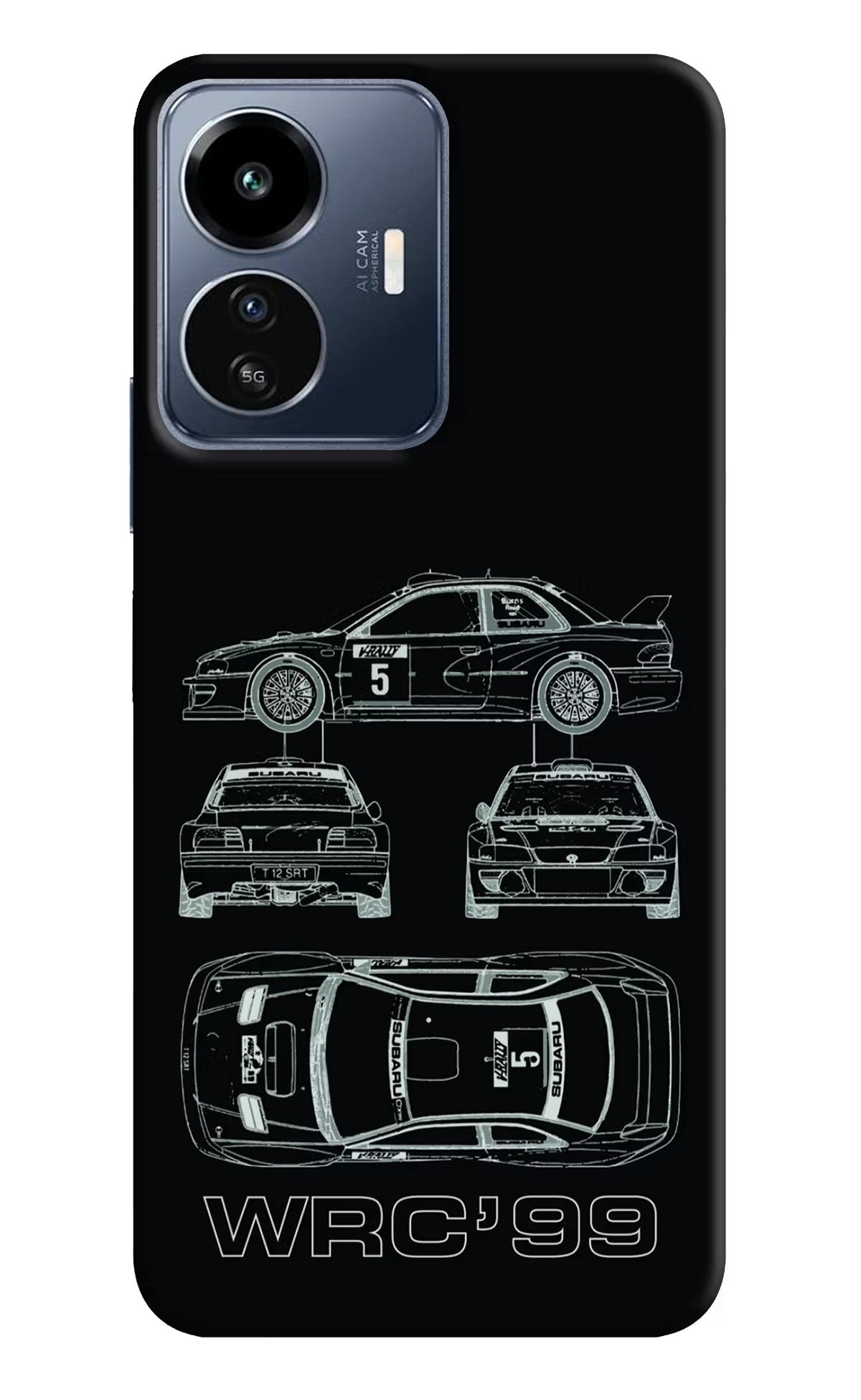 WRC'99 IQOO Z6 Lite 5G Back Cover