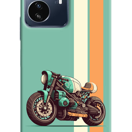 Striped Moto Drift IQOO Z6 Lite 5G Back Cover