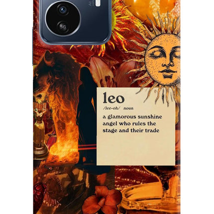 Leo Zodiac IQOO Z6 Lite 5G Hard Case Back Cover by Casekaro