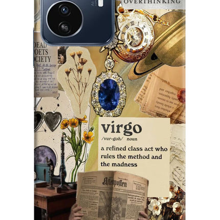 Virgo Zodiac IQOO Z6 Lite 5G Hard Case Back Cover by Casekaro