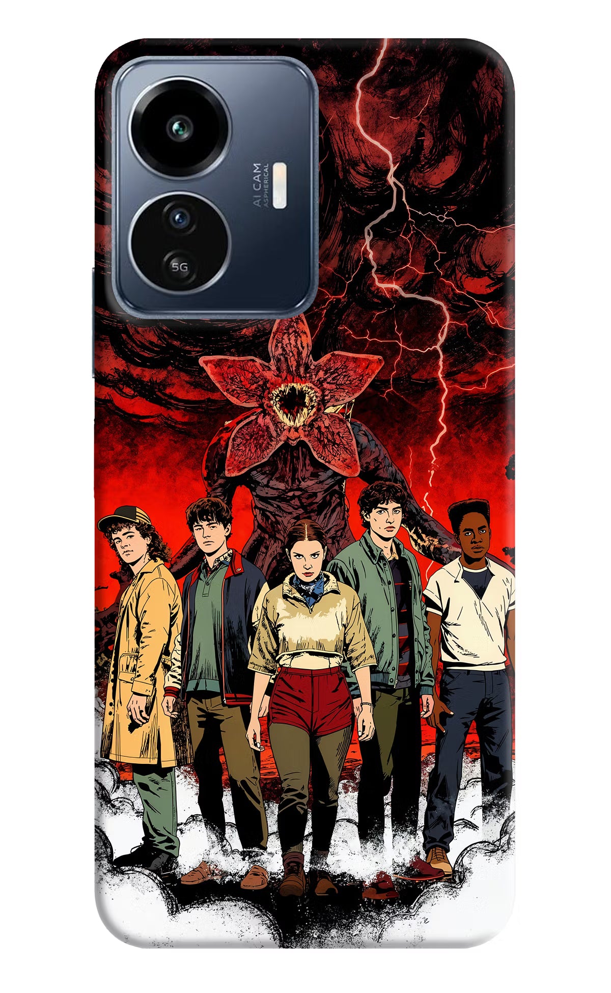 Ordinary Things Characters IQOO Z6 Lite 5G Hard Case Back Cover by Casekaro