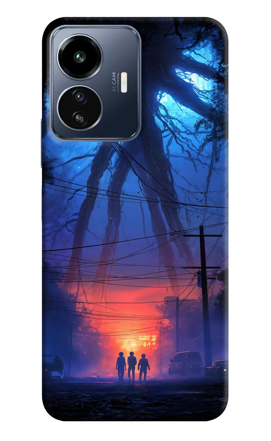 Ordinary Things Shadow IQOO Z6 Lite 5G Back Cover, Hard case