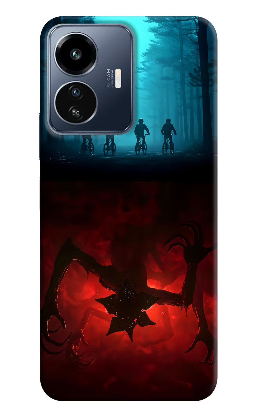 Ordinary Things Downside Up IQOO Z6 Lite 5G Back Cover, Hard case