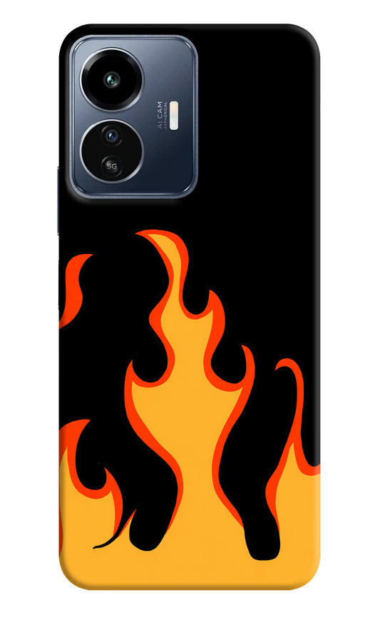 Fired Up – Black IQOO Z6 Lite 5G Hard Case Back Cover by Casekaro