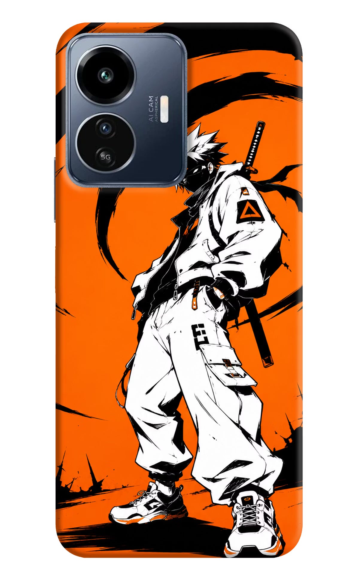 Street Samurai  IQOO Z6 Lite 5G Hard Case Back Cover by Casekaro