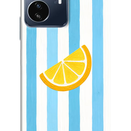 Summer Lemon IQOO Z6 Lite 5G Hard Case Back Cover by Casekaro