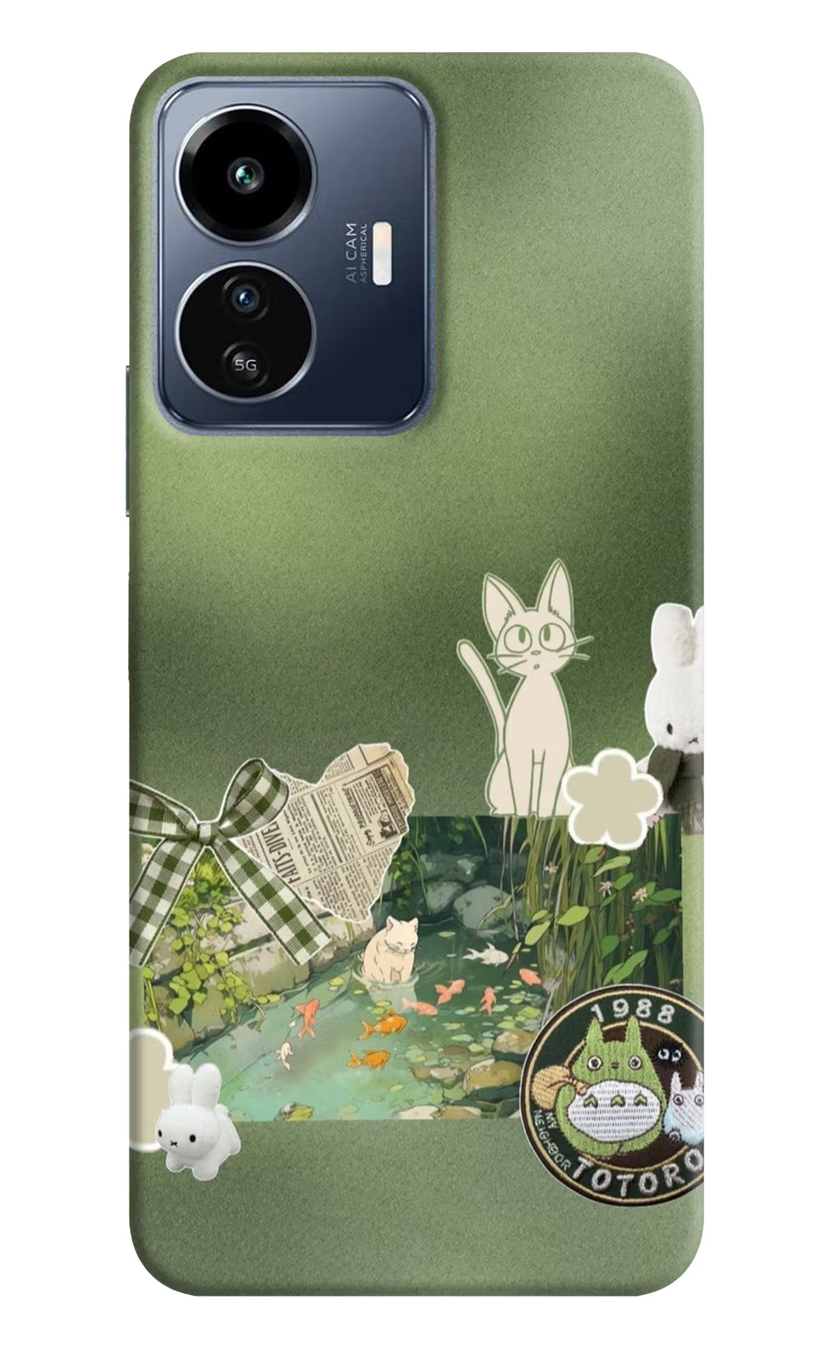 Aesthetic anime IQOO Z6 Lite 5G Back Cover