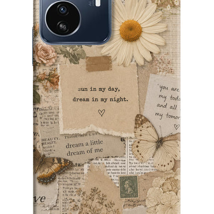 Vintage case IQOO Z6 Lite 5G Hard Case Back Cover by Casekaro
