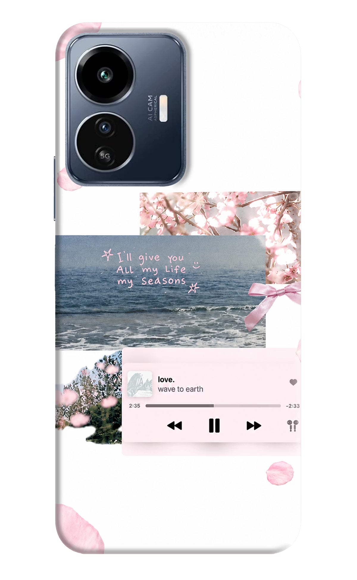 Wave to earth IQOO Z6 Lite 5G Back Cover