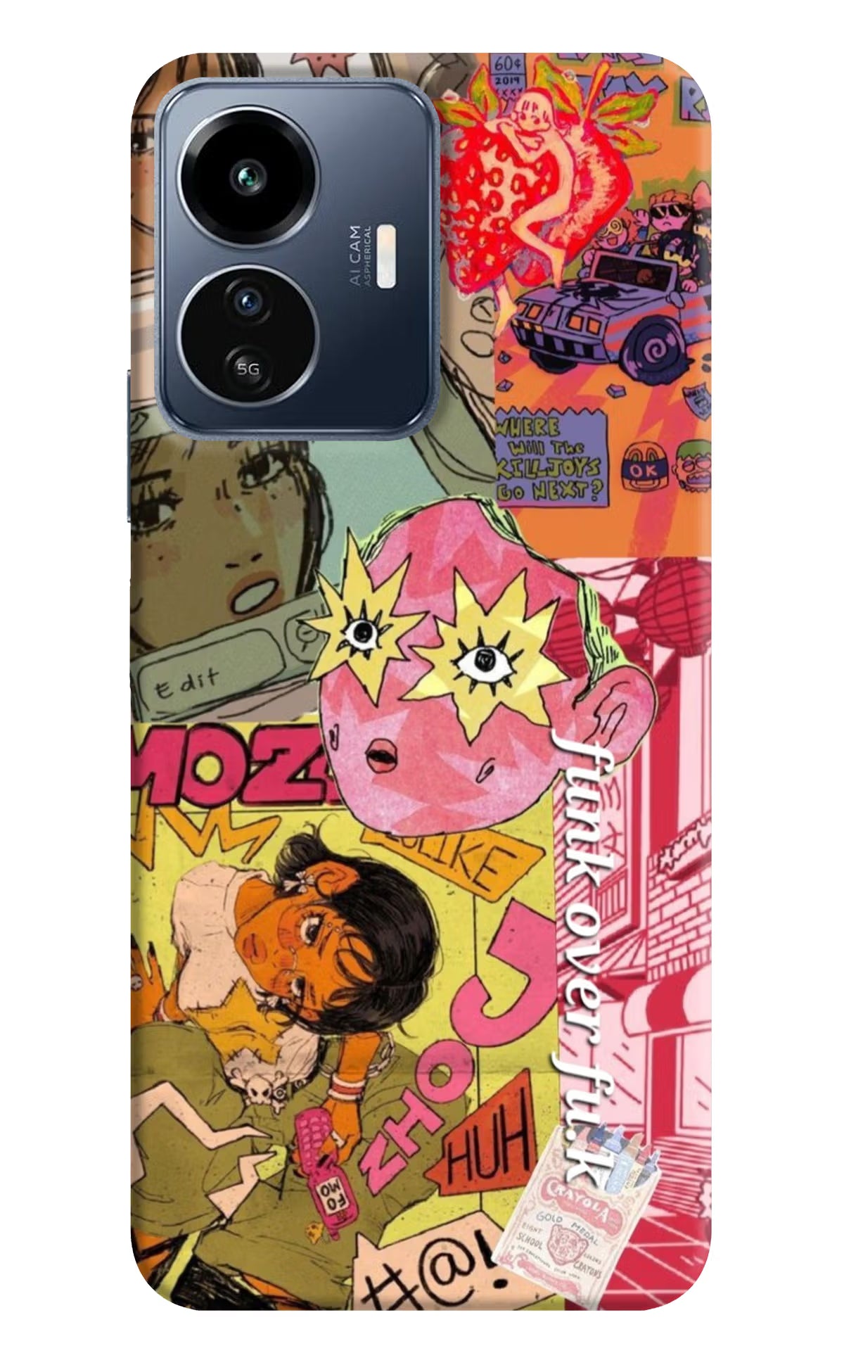 Funkover IQOO Z6 Lite 5G Back Cover