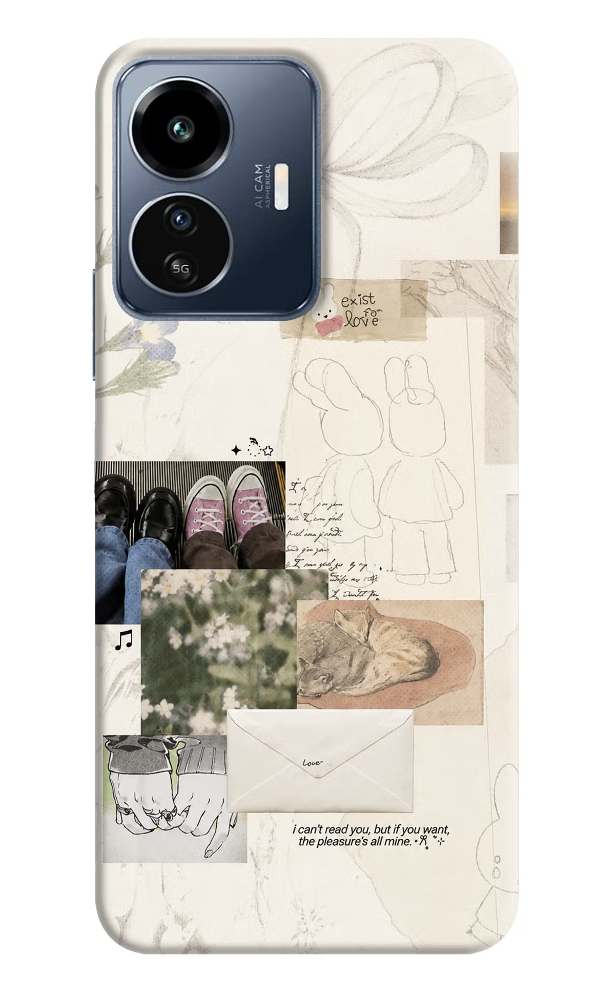 Soft Aesthetic IQOO Z6 Lite 5G Back Cover