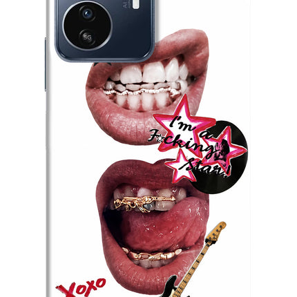 Rockstar IQOO Z6 Lite 5G Hard Case Back Cover by Casekaro