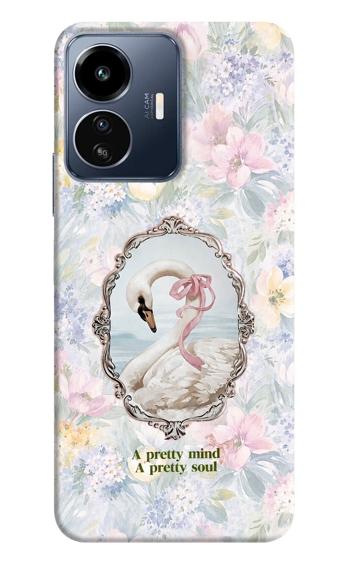 Pretty Mind Pretty Soul IQOO Z6 Lite 5G Back Cover