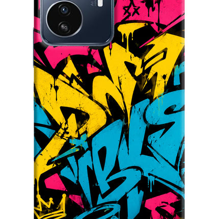 Graffiti Vibe IQOO Z6 Lite 5G Hard Case Back Cover by Casekaro