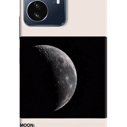 Moon Phase IQOO Z6 Lite 5G Hard Case Back Cover by Casekaro