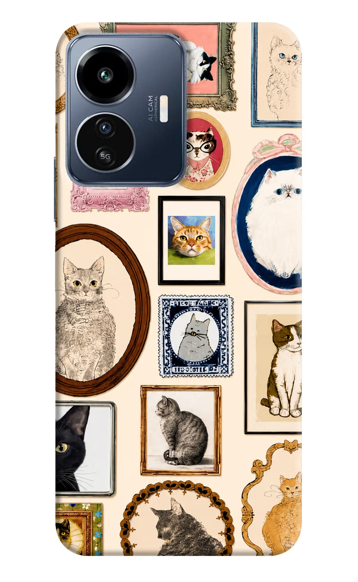 Mirror Cats IQOO Z6 Lite 5G Back Cover