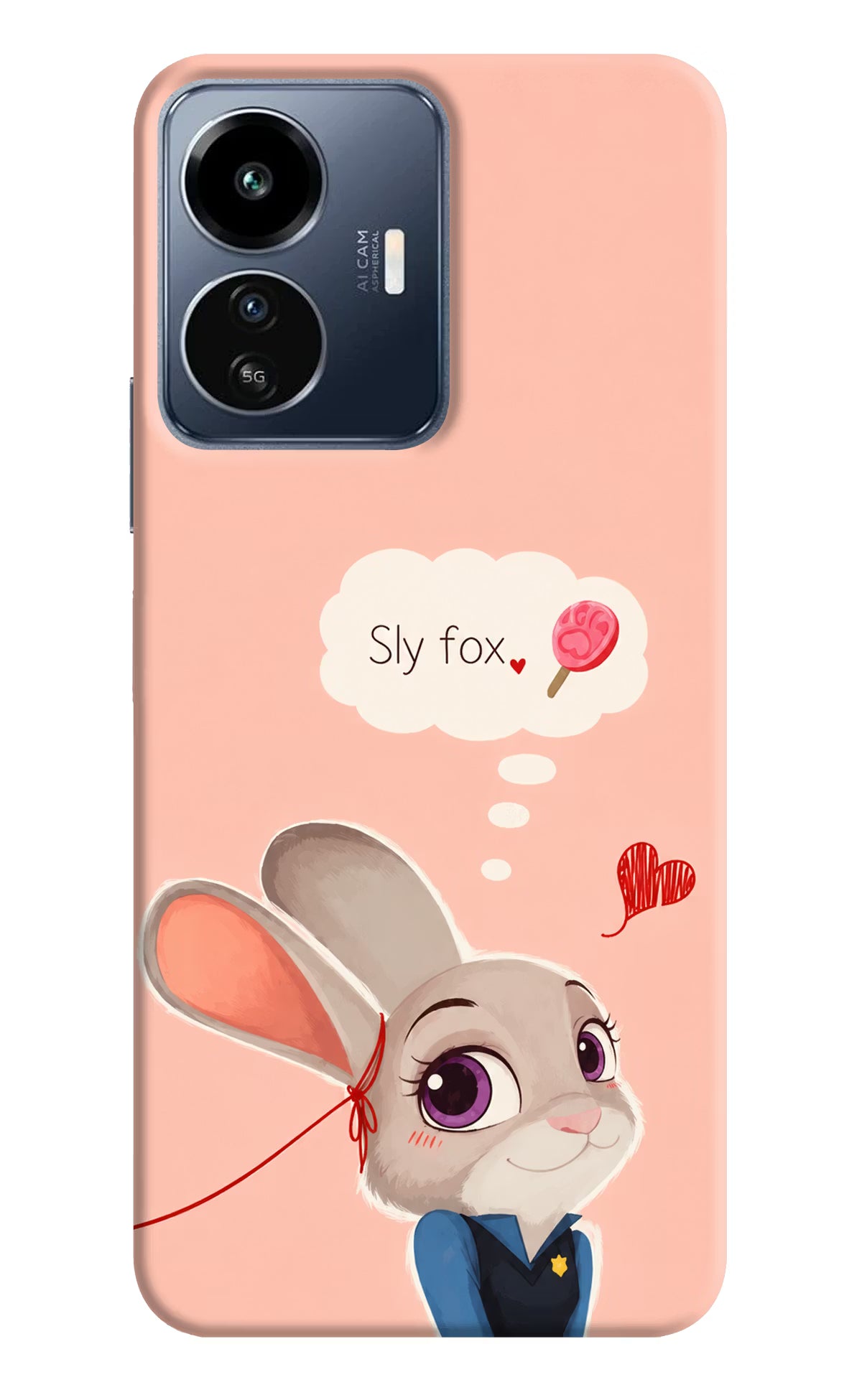 Judy Charm IQOO Z6 Lite 5G Back Cover