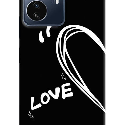 Love Line IQOO Z6 Lite 5G Hard Case Back Cover by Casekaro