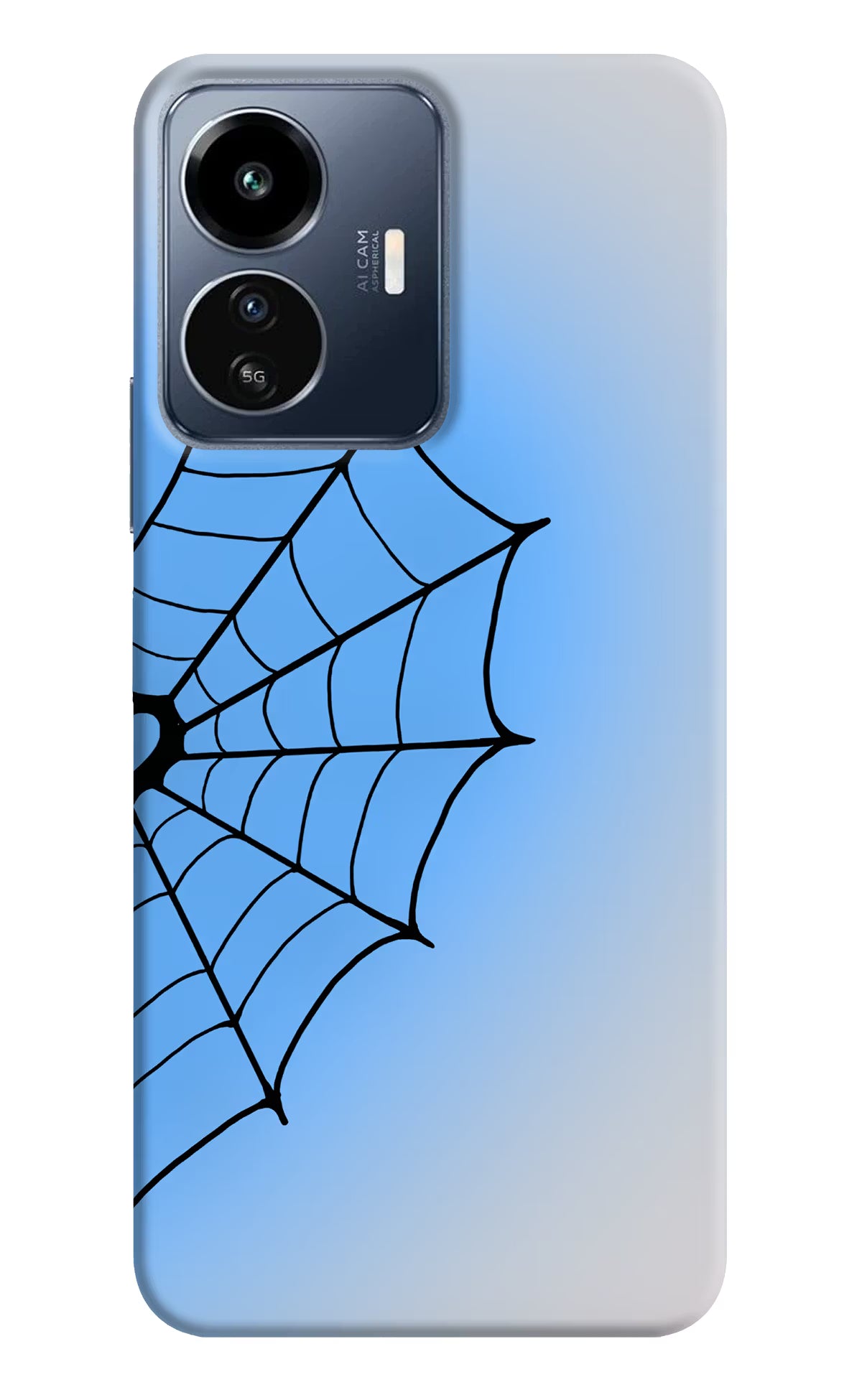 Blue Web IQOO Z6 Lite 5G Back Cover
