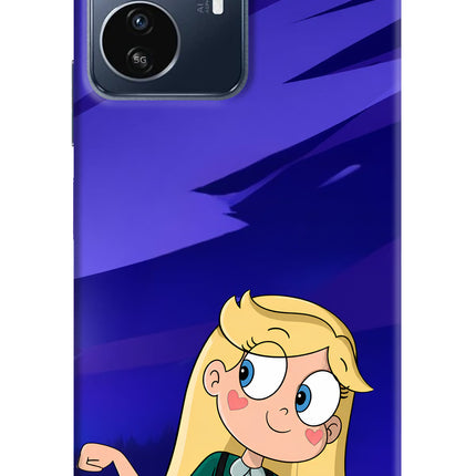 Star Glow IQOO Z6 Lite 5G Hard Case Back Cover by Casekaro