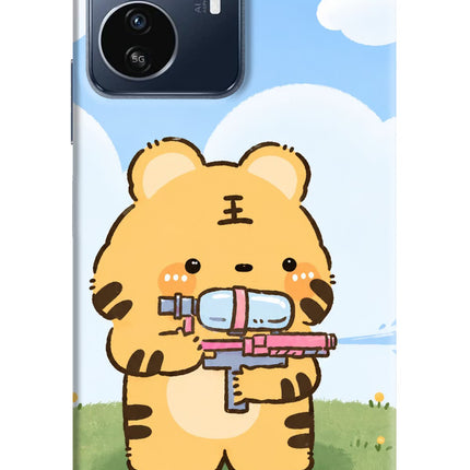 Tiger Treat IQOO Z6 Lite 5G Hard Case Back Cover by Casekaro