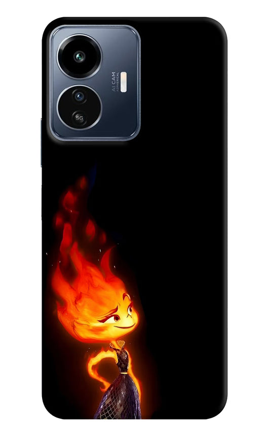 Ember Flame IQOO Z6 Lite 5G Hard Case Back Cover by Casekaro