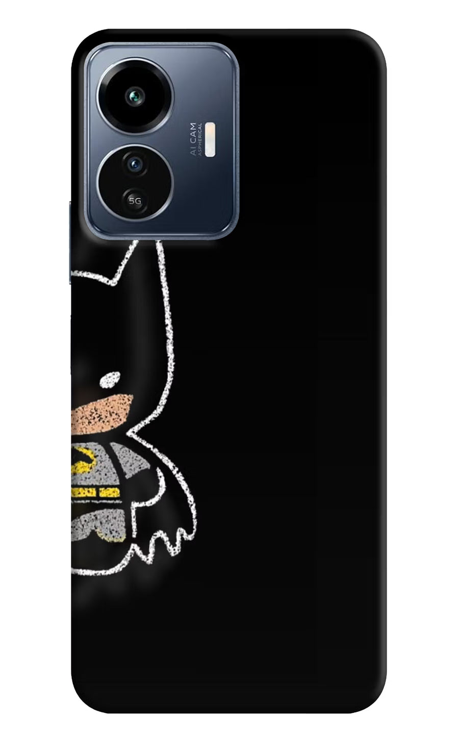 Bat Kitty IQOO Z6 Lite 5G Back Cover, Hard case