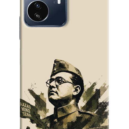 Netaji Rising IQOO Z6 Lite 5G Hard Case Back Cover by Casekaro