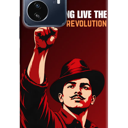 Bhagat Singh Revolution IQOO Z6 Lite 5G Hard Case Back Cover by Casekaro