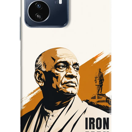 Sardar Patel Iron Will IQOO Z6 Lite 5G Hard Case Back Cover by Casekaro