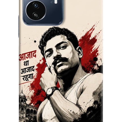 Chandrashekhar Azad Fearless IQOO Z6 Lite 5G Hard Case Back Cover by Casekaro