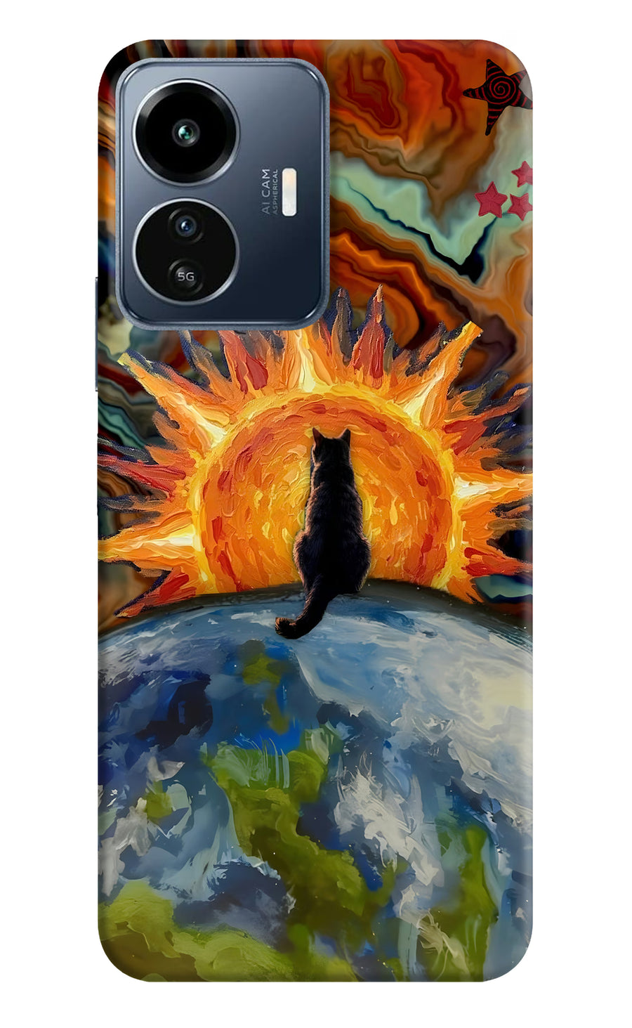 Sunrise Beyond IQOO Z6 Lite 5G Back Cover, Hard case