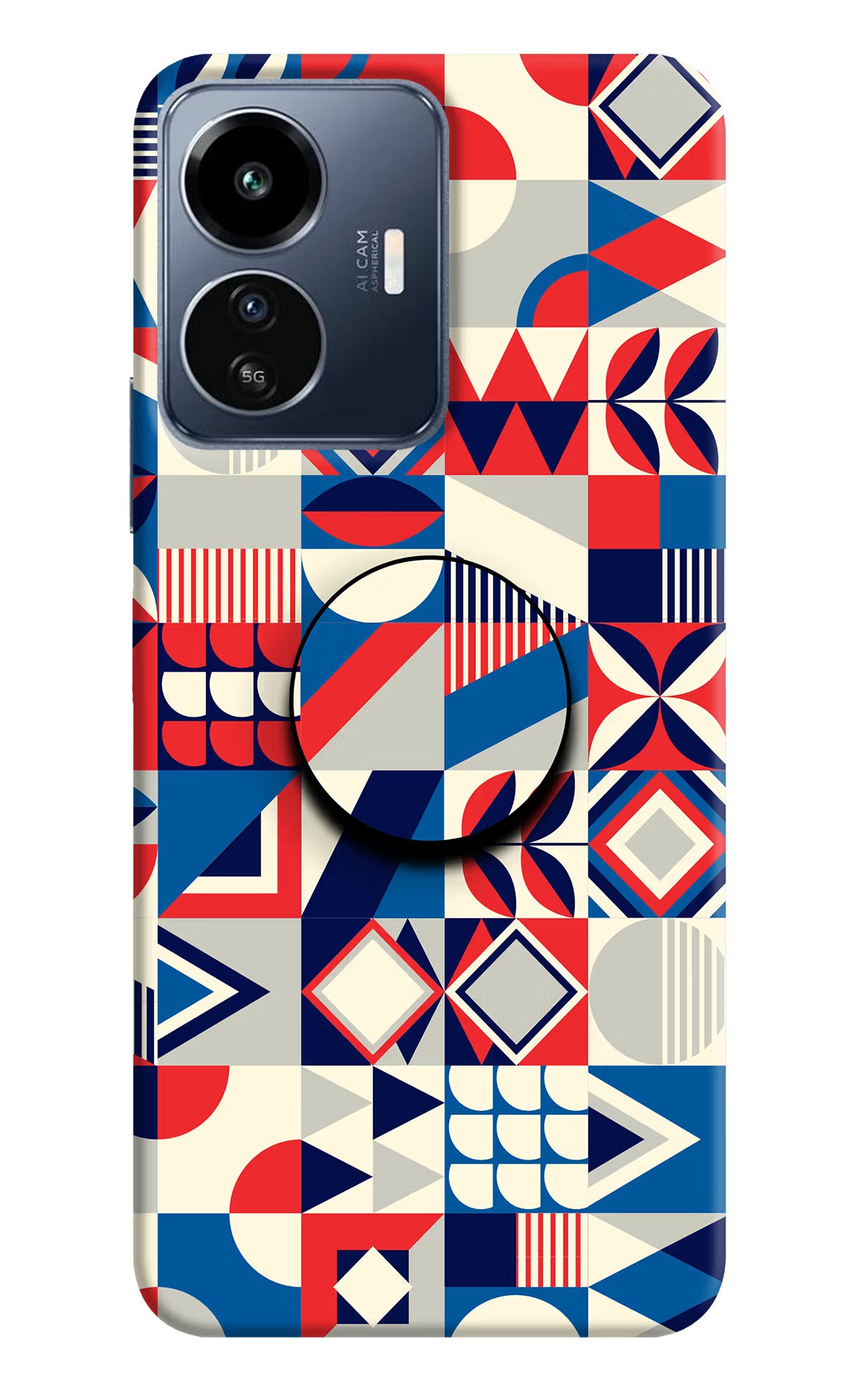 Colorful Pattern IQOO Z6 Lite 5G Pop Case