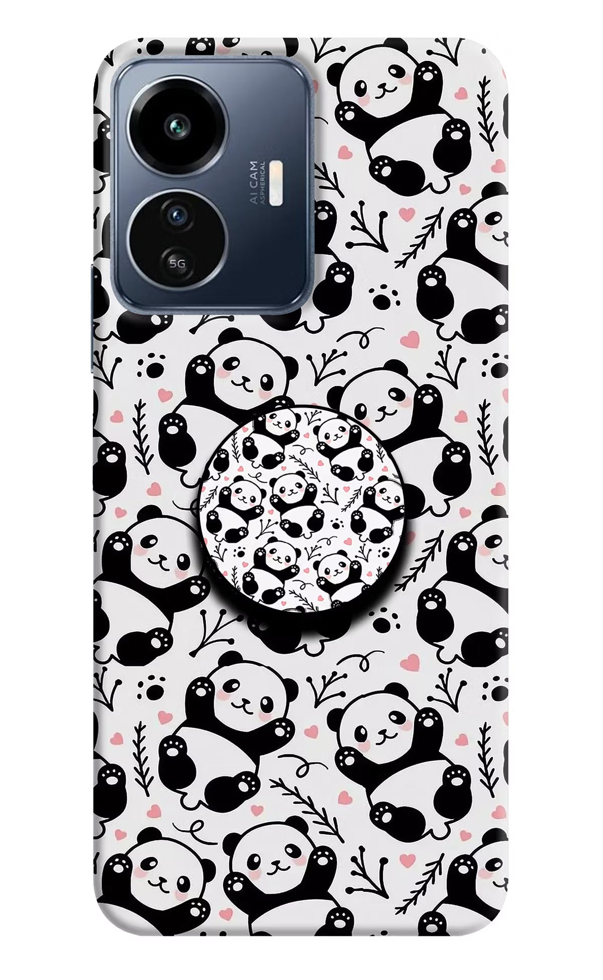 Cute Panda IQOO Z6 Lite 5G Pop Case