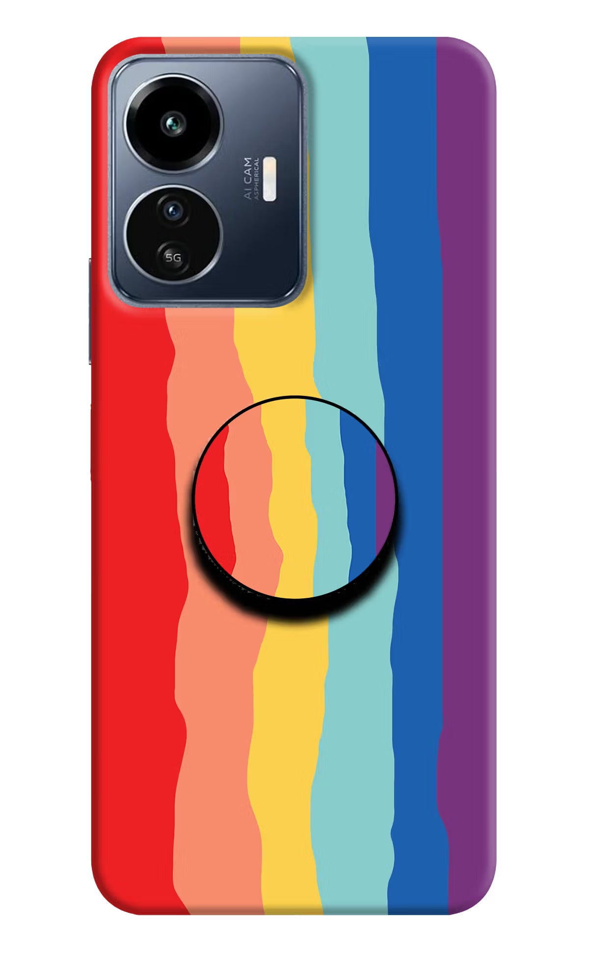 Rainbow IQOO Z6 Lite 5G Pop Case