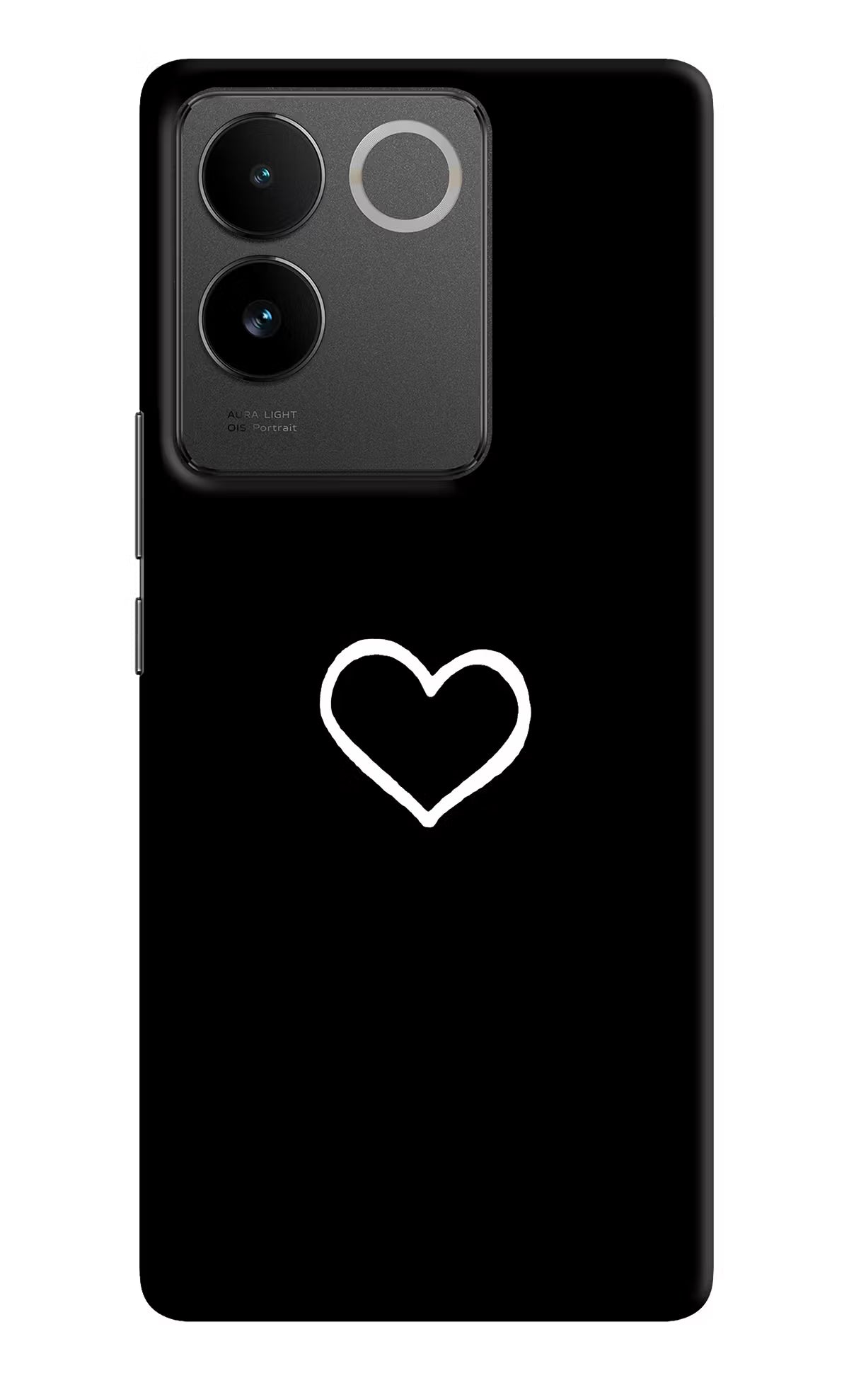 Heart IQOO Z7 Pro 5G Hard Case Back Cover by Casekaro