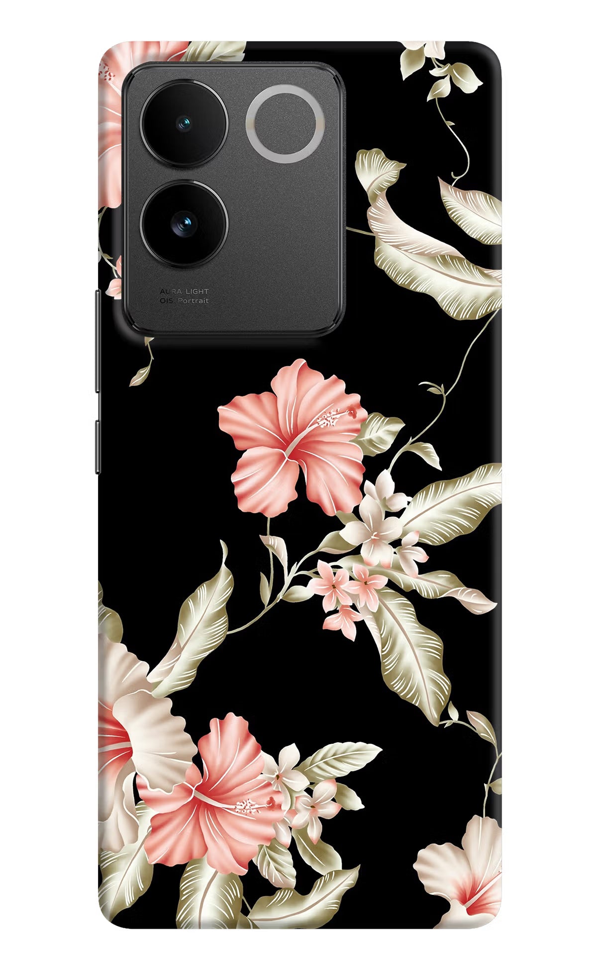 Flowers IQOO Z7 Pro 5G Hard Case Back Cover by Casekaro