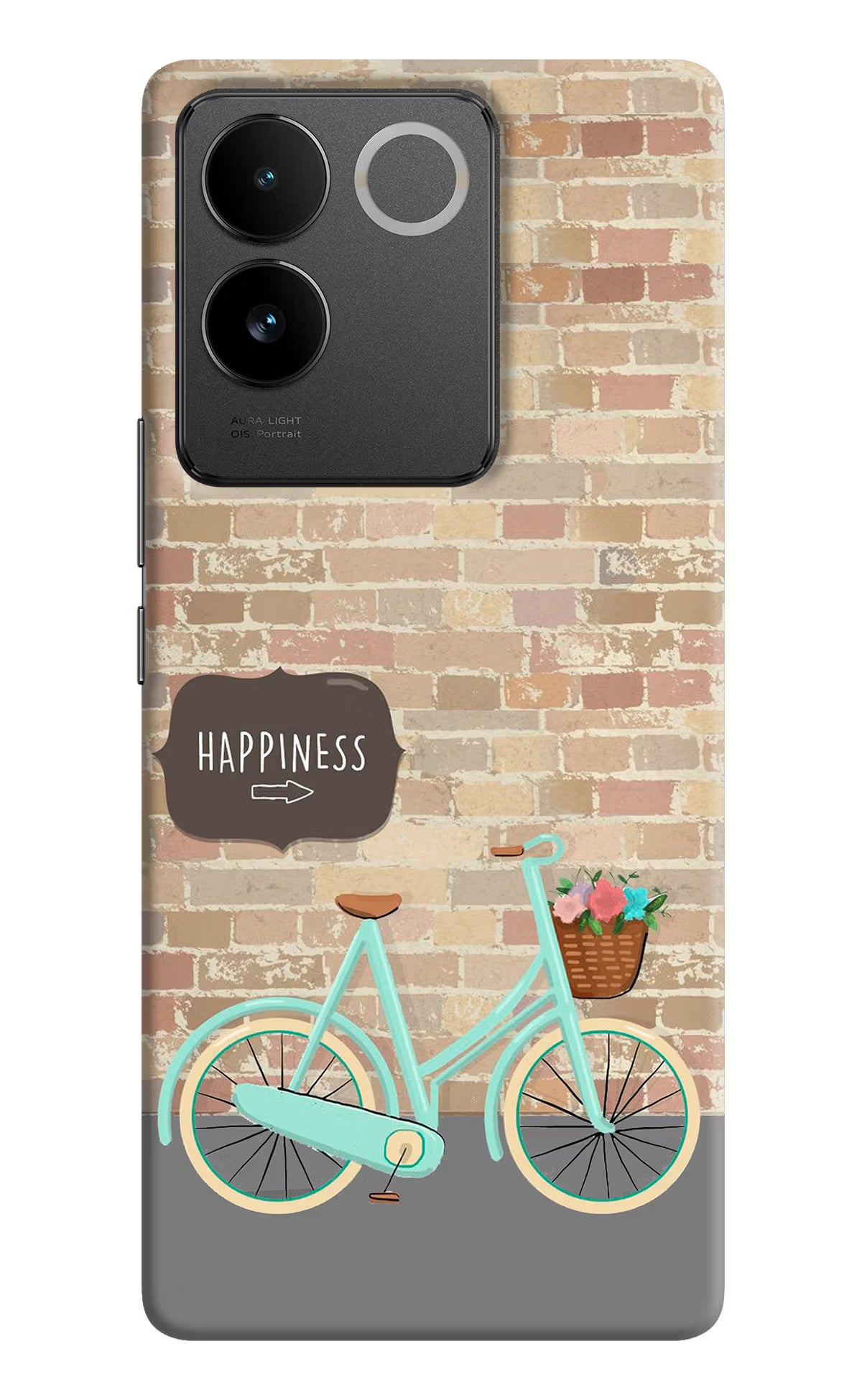 Happiness Artwork IQOO Z7 Pro 5G Hard Case Back Cover by Casekaro