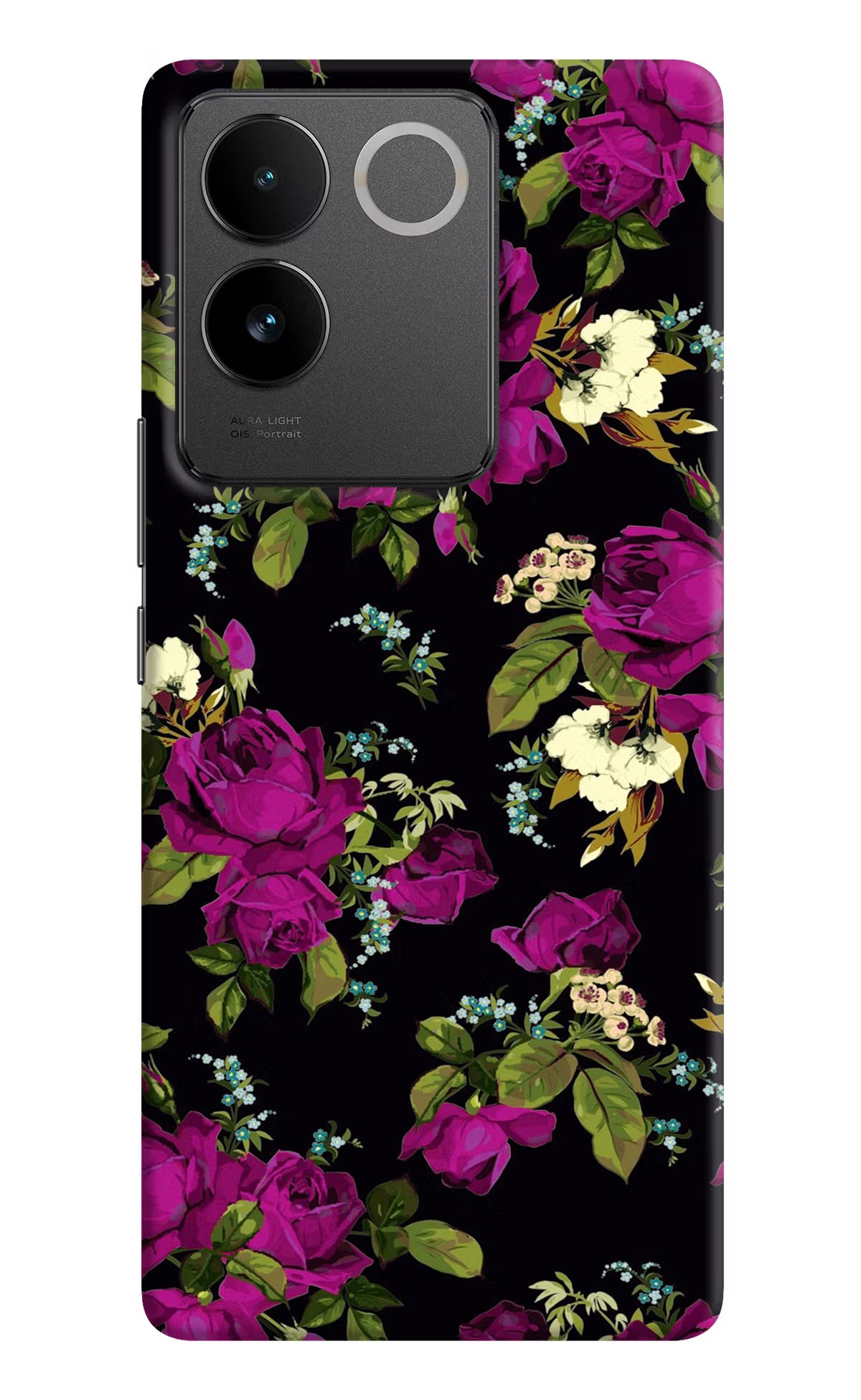 Flowers IQOO Z7 Pro 5G Hard Case Back Cover by Casekaro
