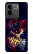 Game Of Thrones IQOO Z7 Pro 5G Hard Case Back Cover by Casekaro