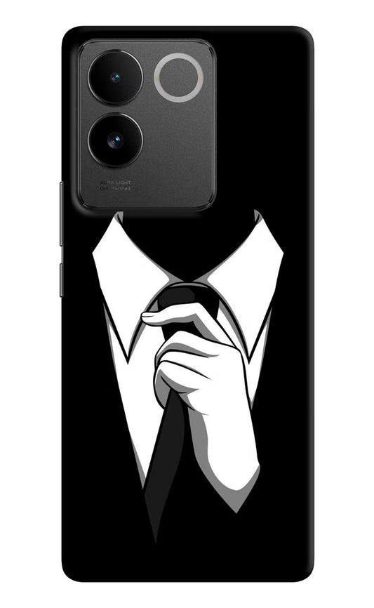 Black Tie IQOO Z7 Pro 5G Hard Case Back Cover by Casekaro