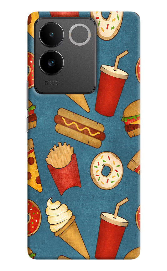 Foodie IQOO Z7 Pro 5G Hard Case Back Cover by Casekaro